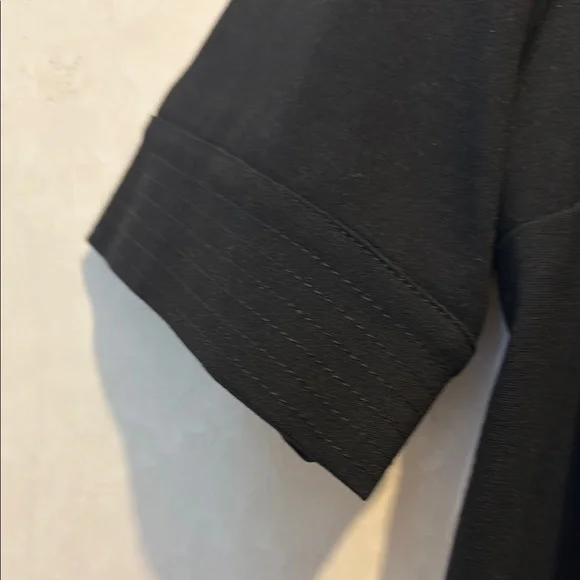 Ann Taylor Black Boxy 3/4 Sleeve Blouse Size XL - Picture 3 of 5